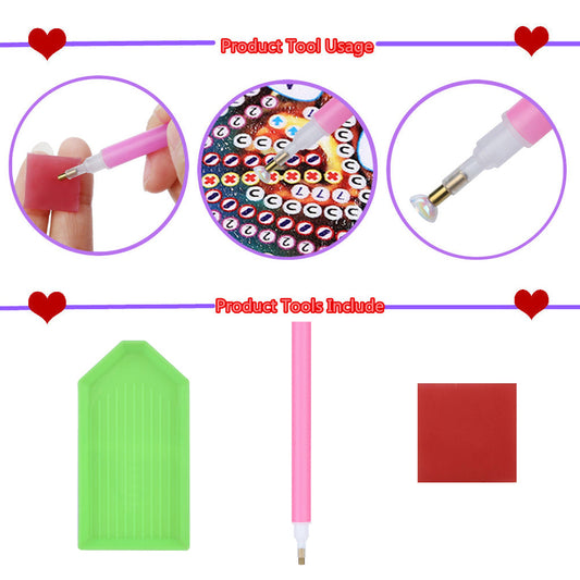 Princess DIY Diamond Painting Stickers