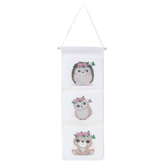 Cute Hedgehog Diamond Painting Storage Bag