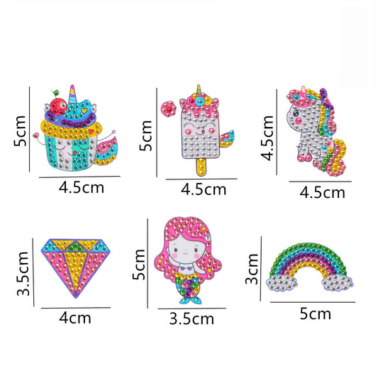 Colorful Diamond Painting Stickers