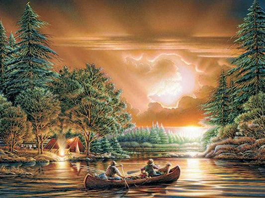 Evening Rendezvous Paint by Diamonds