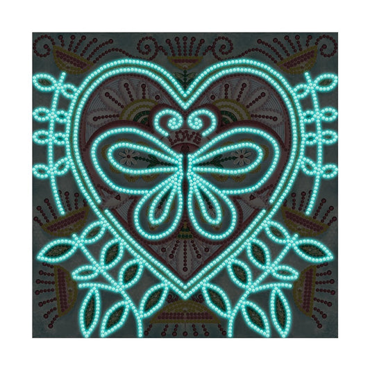 Luminous Butterfly 5D Mandela Diamond Kit
