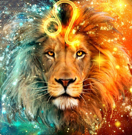 Zodiac Leo Diamond Painting Kit