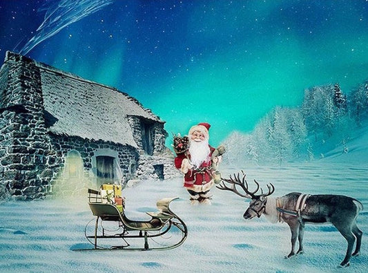 Santa Ready for Christmas Diamond Painting