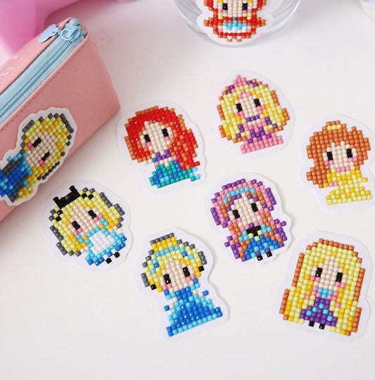 House Of Princess - Diamond Painting Stickers