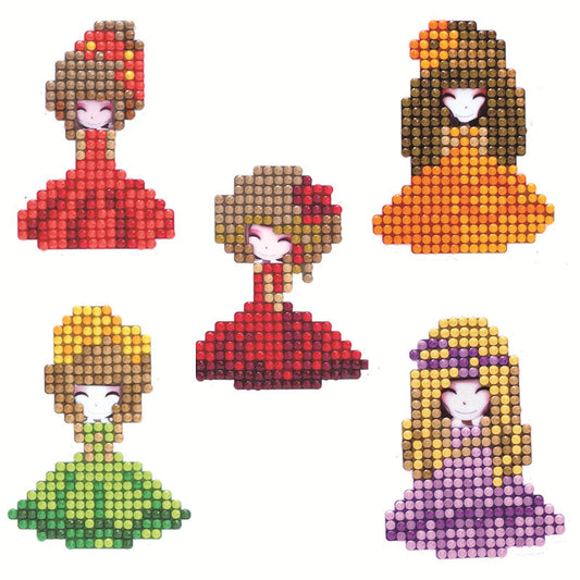 Princess DIY Diamond Painting Stickers