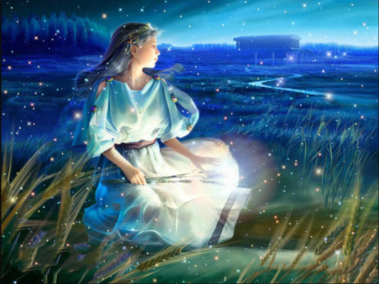 Virgo Zodiac Paint by Diamonds