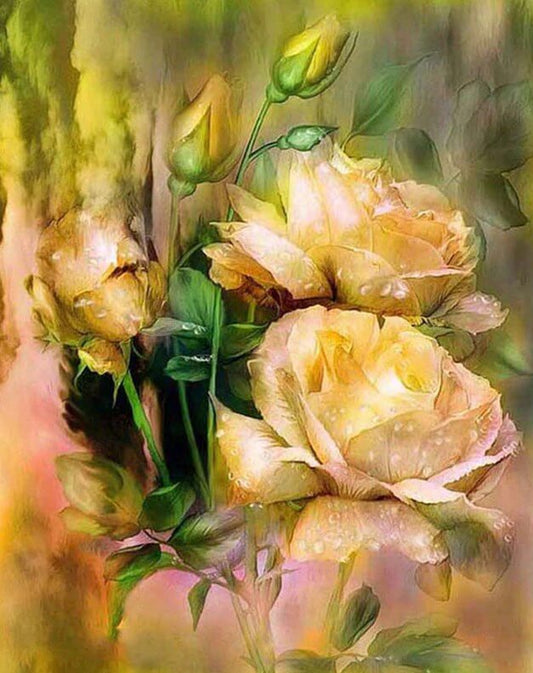 Roses DIY Diamond Painting Kit